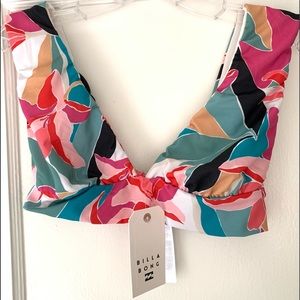 Billabong bikini set top and bottom